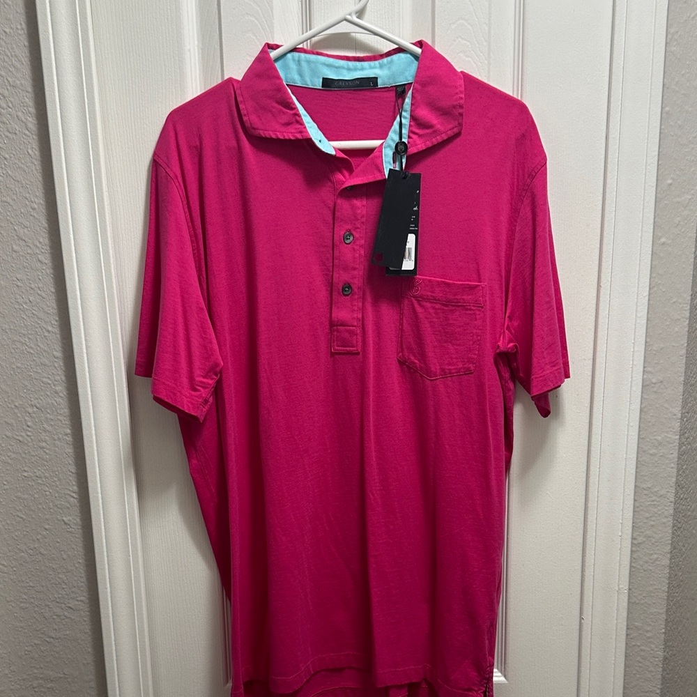 Greyson 🐺 Spirit Polo Pink